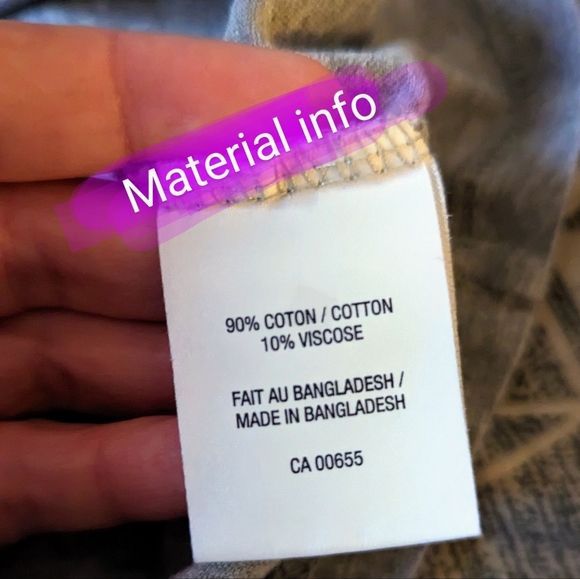 Reitmans size med, grey in colour cap sleeve ladies T shirt, GUC - Picture 7 of 8